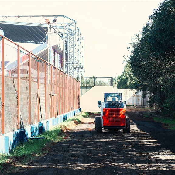 Se viene el nuevo camino de acceso interno al Bidegain